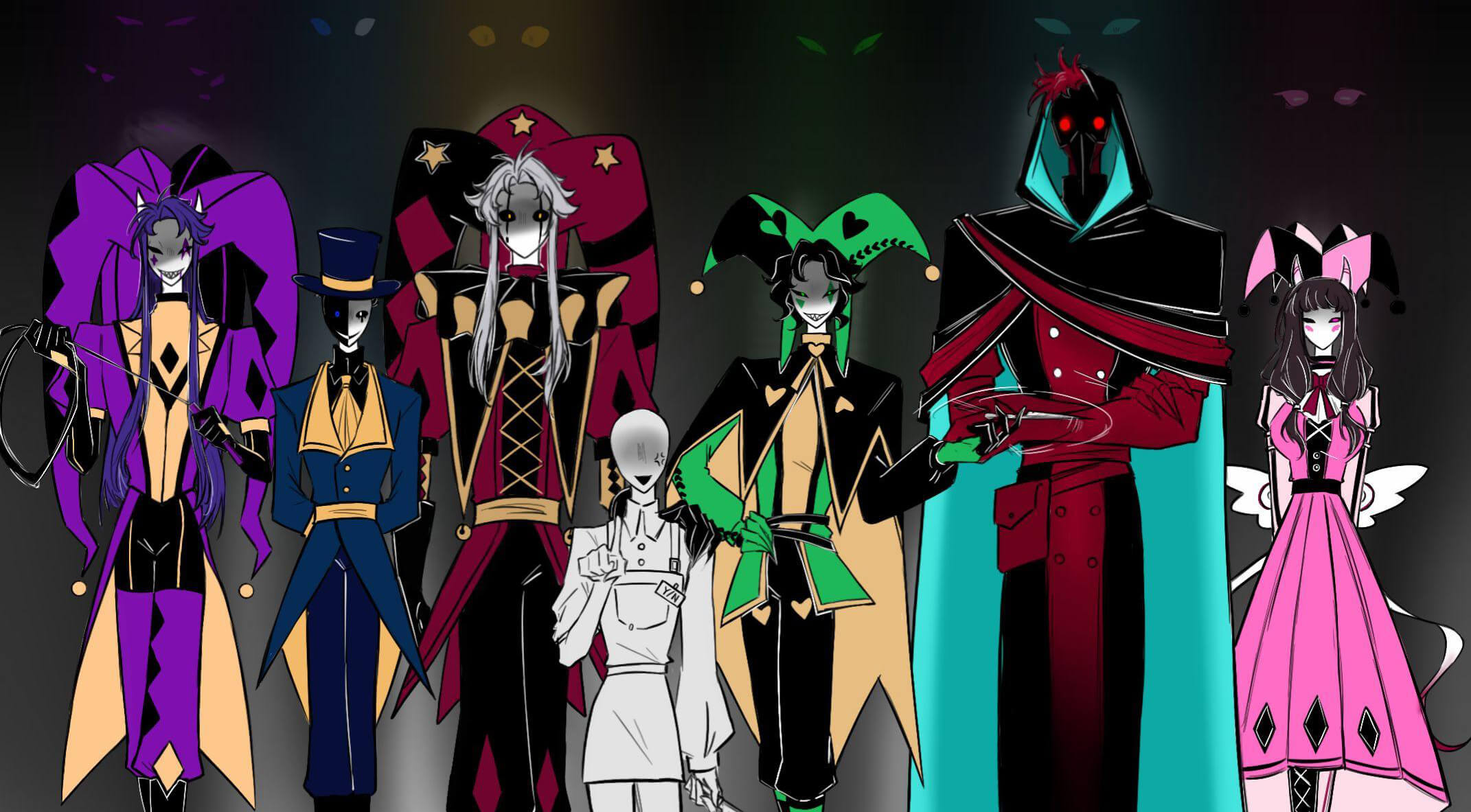 The Freak Circus Characters